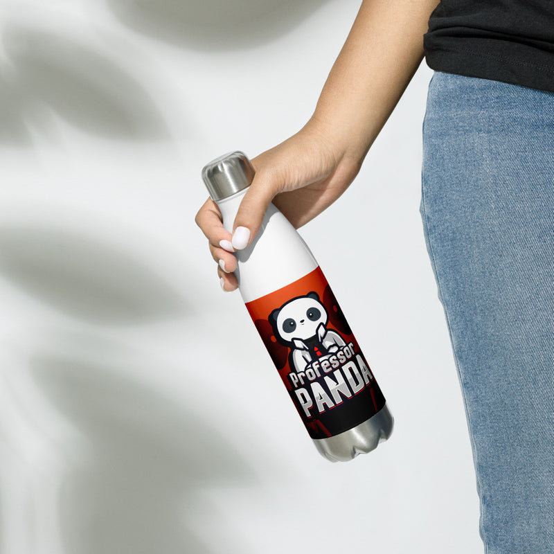 Professor Panda Stainless Steel Water Bottle